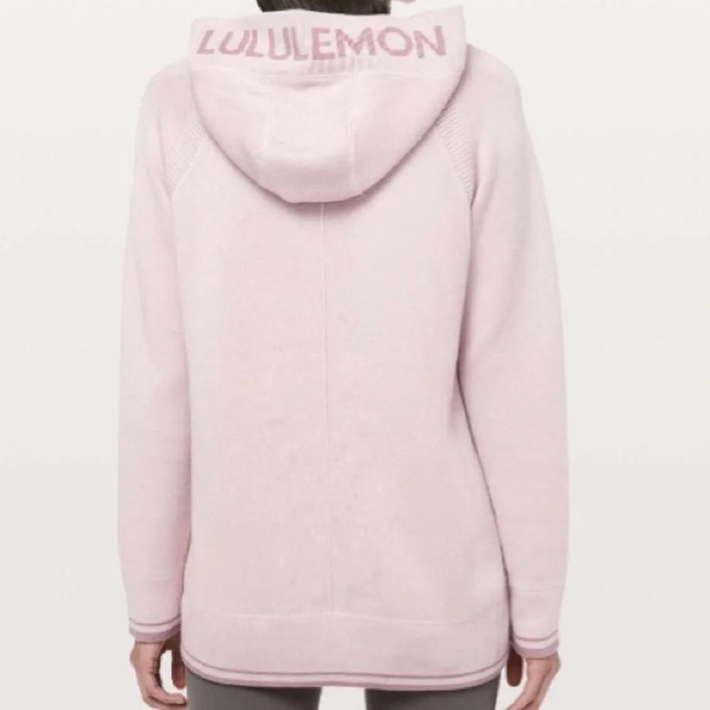 lululemon athletica Light Pink Hooded Sweater - Picture 3 of 8